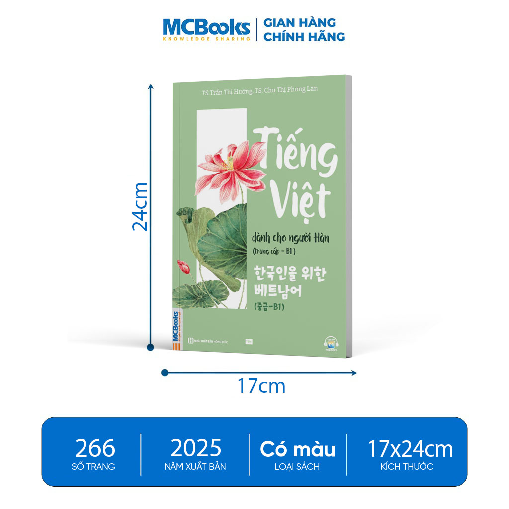 Sách - Tiếng việt dành cho người Hàn Trung cấp B1