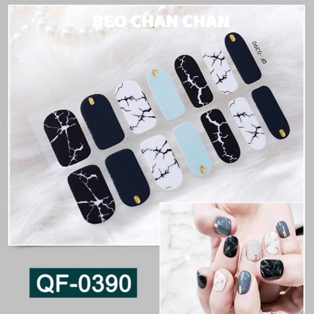 Set dán móng tay Nails dán nghệ thuật nhiều màu - có ngay bộ móng đẹp trong 5 phút (Nail wraps / Nail stickers) CAM05