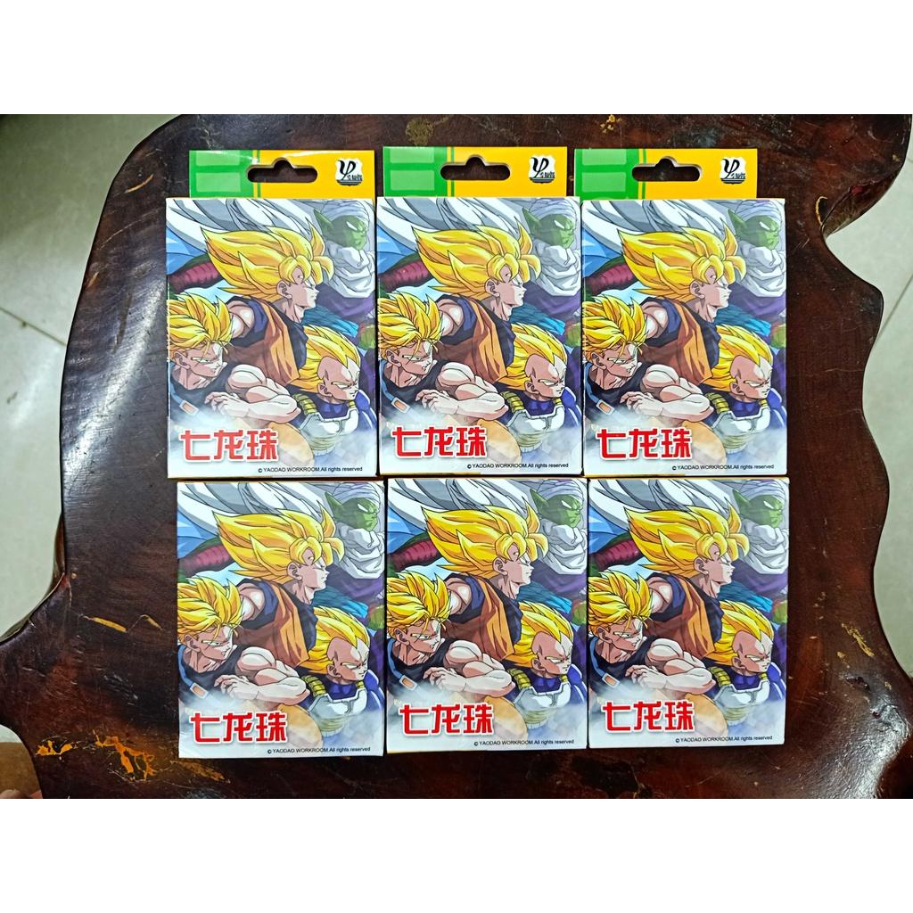 (có hộp đựng) Bộ bài Tây anime dragon ball , bộ Tú 7 viên Ngọc rồng thẻ bài hoạt hình cao cấp