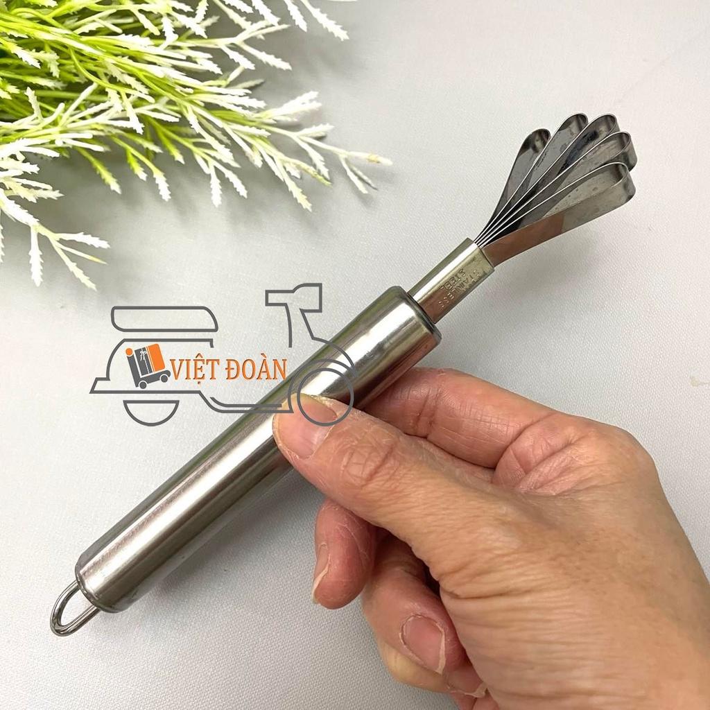 ĐÁNH VẨY CÁ, NẠO DỪA SỢI - Inox không rỉ , chắc chắn