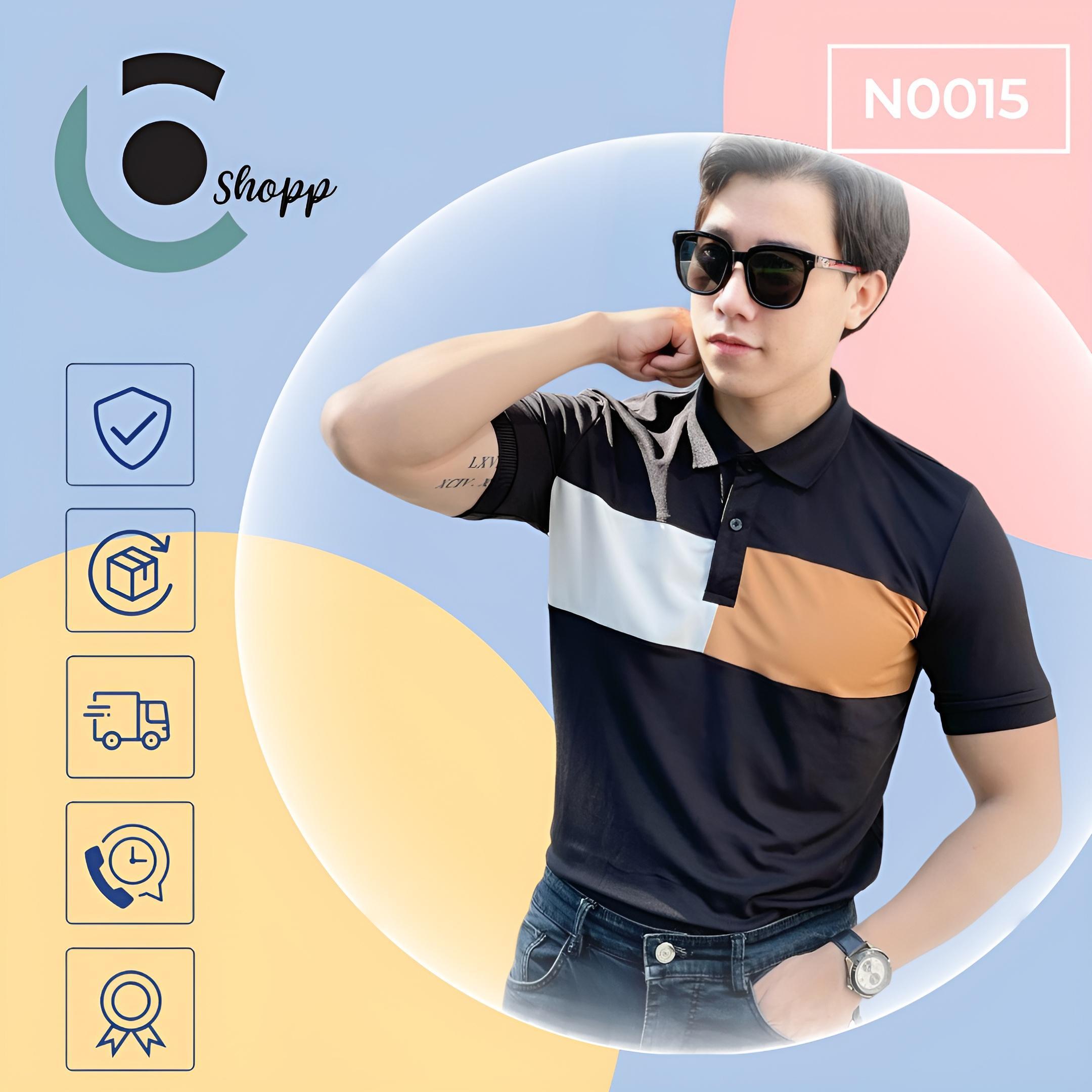 Áo thun nam polo có cổ sang xịn mịn cao cấp