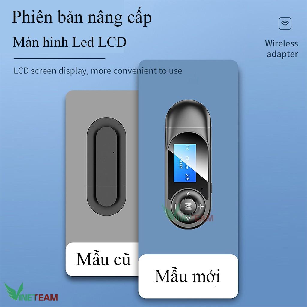  Bộ Thu Phát Âm Thanh Lcd T13 Usb Bluetooth 5.0 3.5mm -dc4352