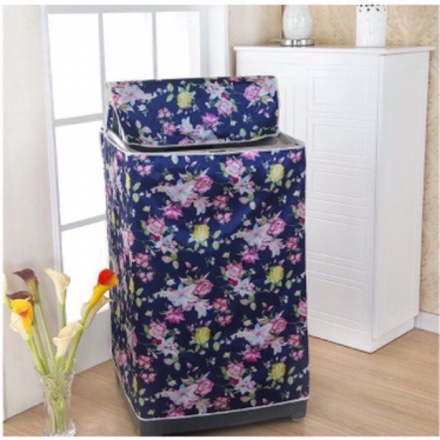 Áo Trùm Máy Giặt 6-15Kg Cửa Trên – Vải Dù Chống Thấm, Giao Màu Ngẫu Nhiên