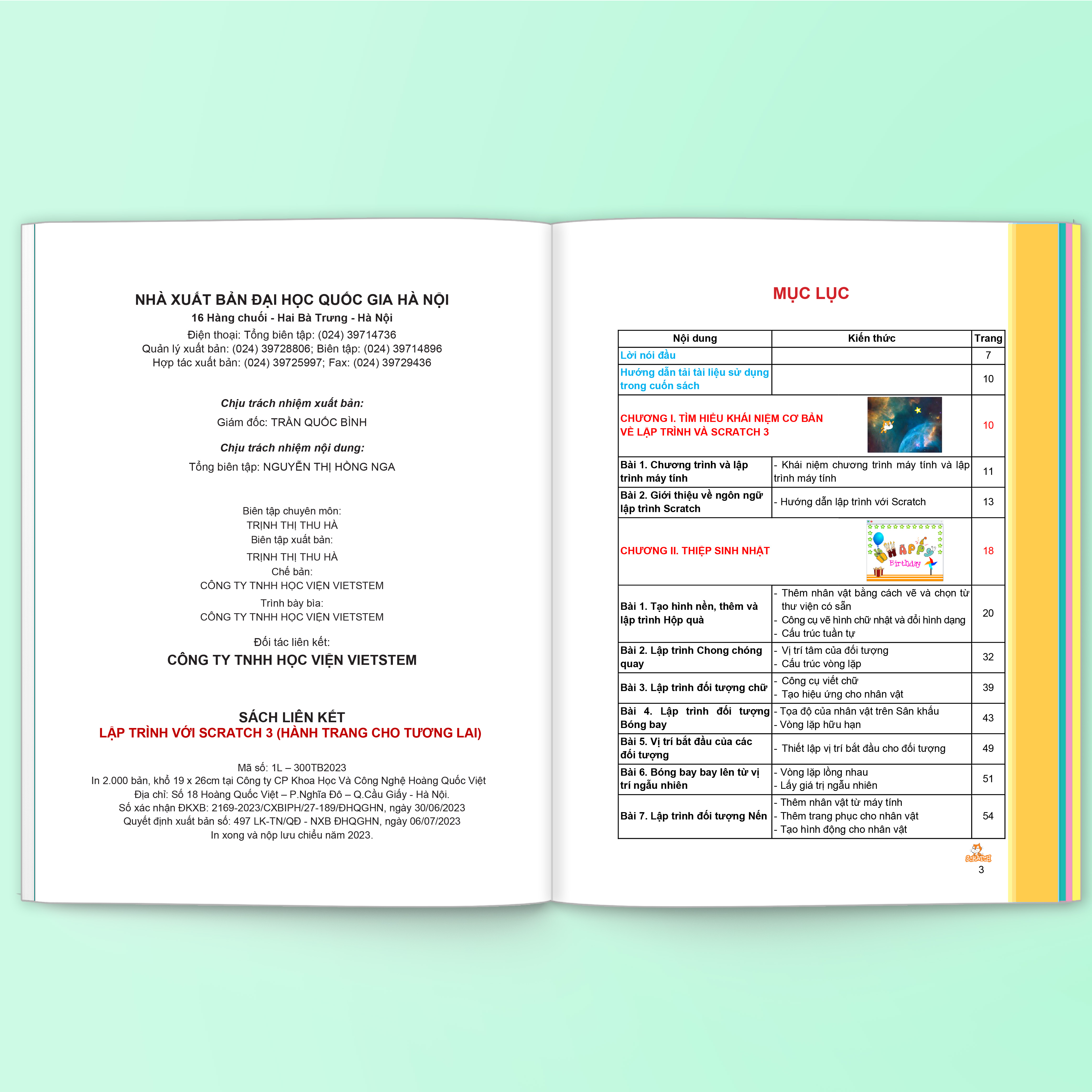 Sách Lập trình với Scratch 3 (Dành cho học sinh 8-14 tuổi)