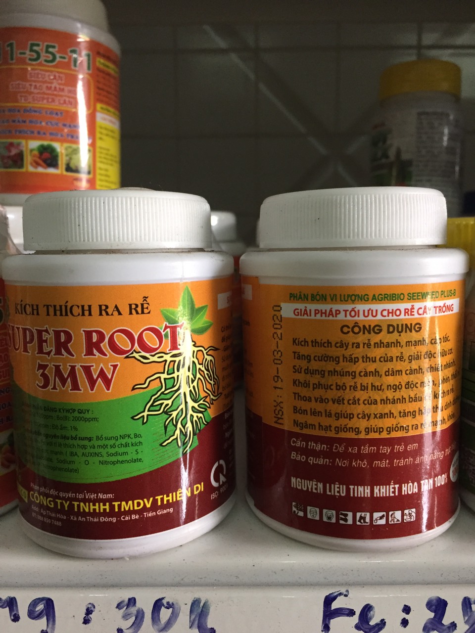 Phân bón kích ra rễ Super Root 3MW 100g