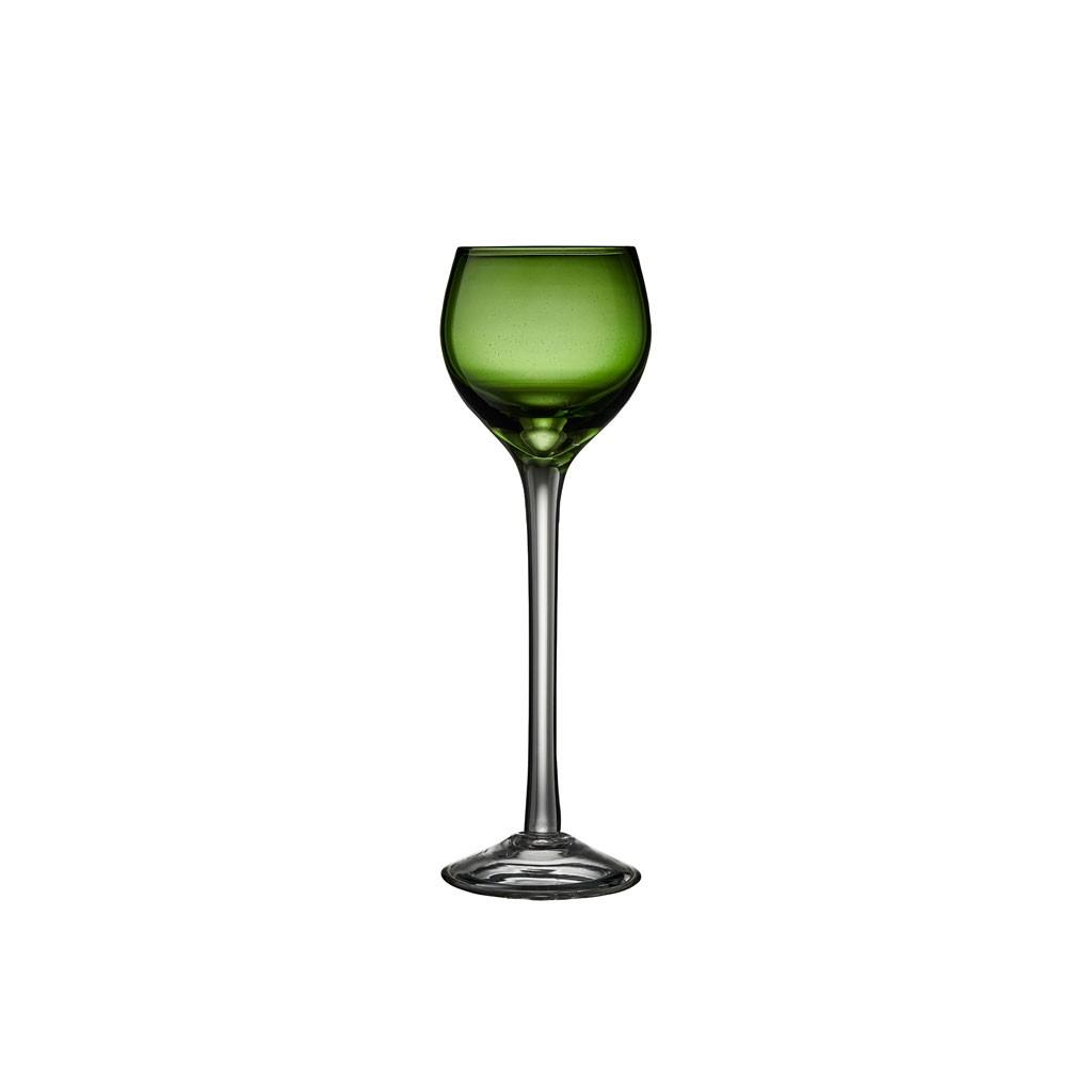 Bộ 6 ly uống shot, nhiều màu. Nhãn Lyngby Glas Đan Mạch