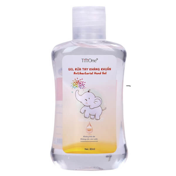  Gel rửa tay kháng khuẩn TiTiOne 80ml