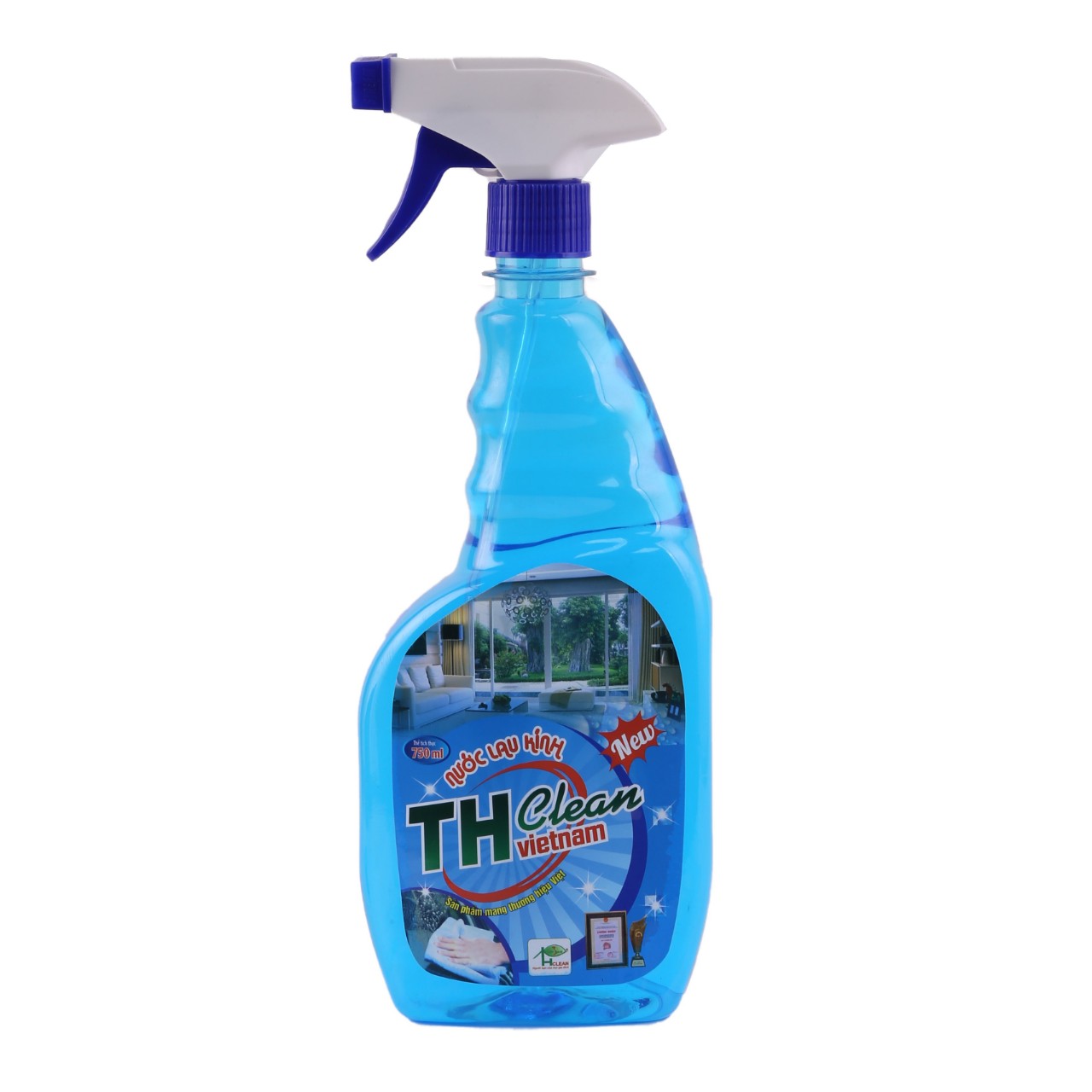 Nước rửa kính ô tô TH CLEAN VIỆT NAM bình xịt 750ml