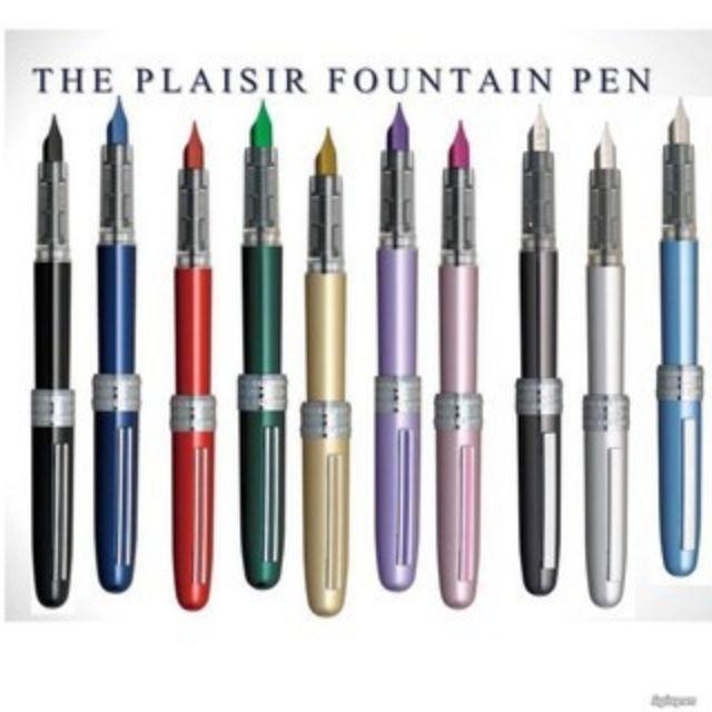 Bút máy Platinum Plaisir (Có Video Thật )- Bút VIết Trơn Ra Mực Đều