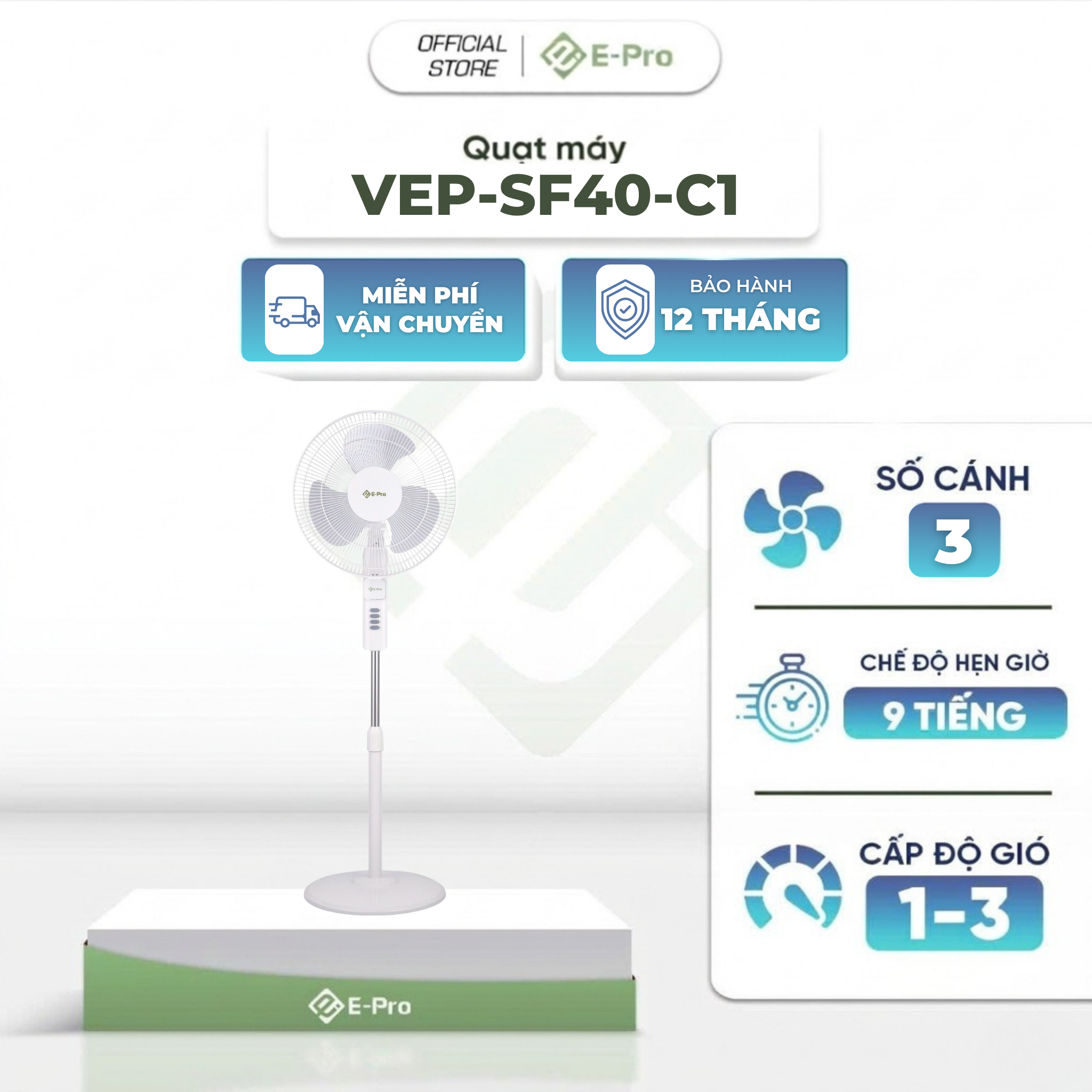 Quạt đứng E-pro VEP-SF40-C1