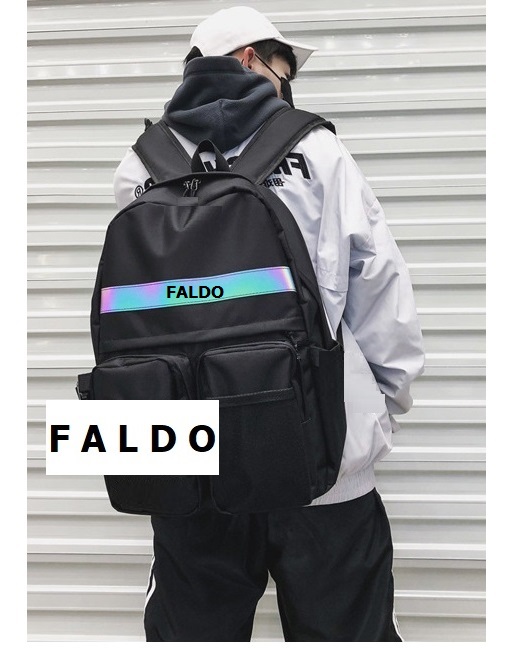 Balo Phản Quang Chống Nước Nhẹ Phong Cách STREETSWEAR FALDO