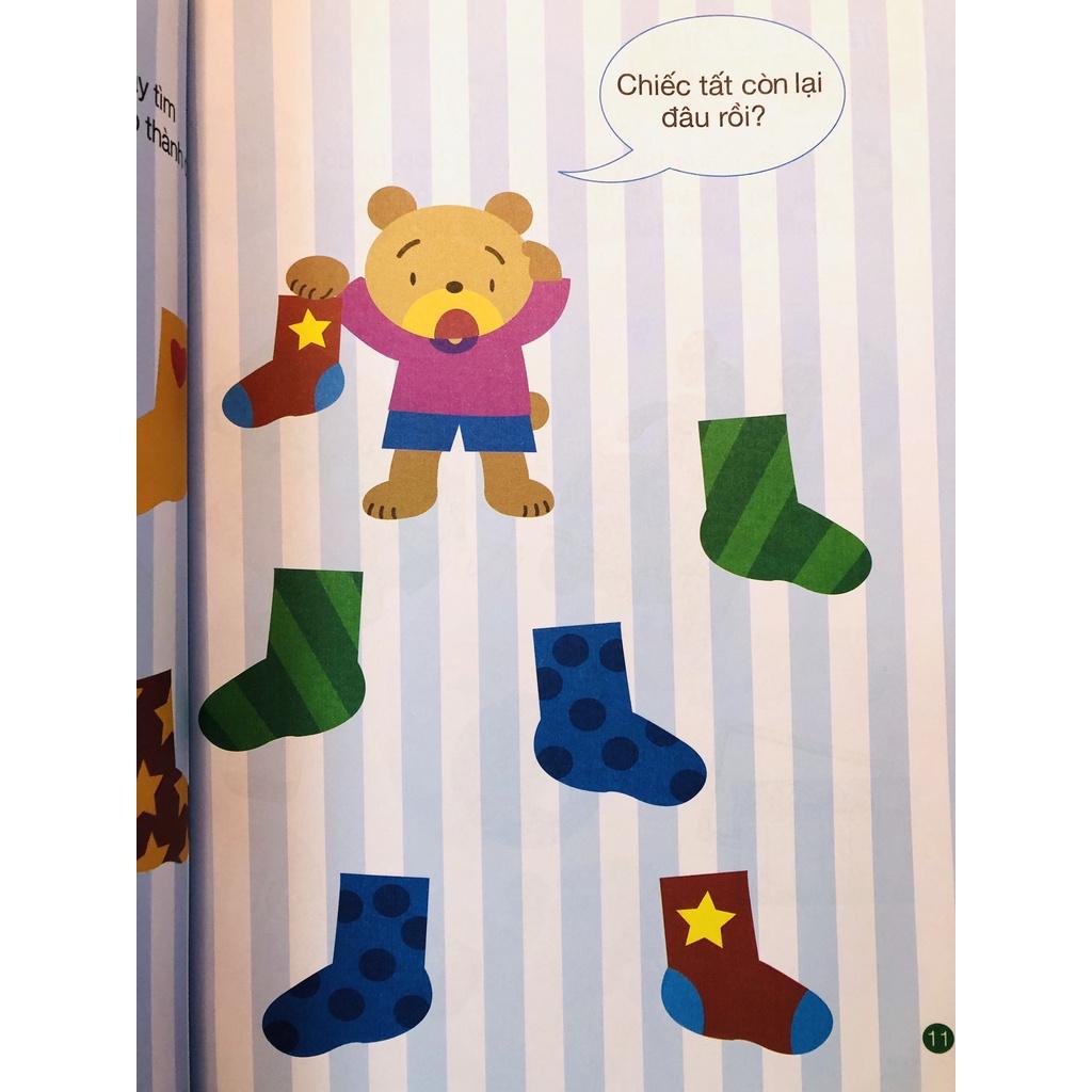 Sách - Toán Tư Duy - Dành cho trẻ em từ 3-4 tuổi (1 cuốn)