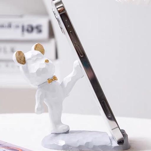 Giá Đỡ Điện Thoại Hình Gấu Bạo Lực Sáng Tạo Để Bàn Văn Phòng