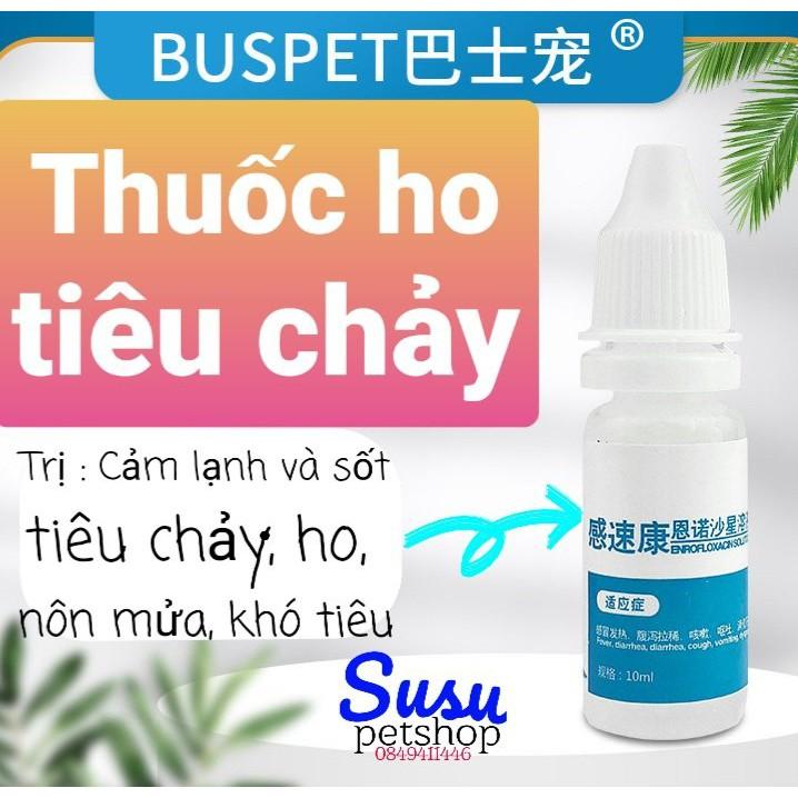 Thuốc ho, tiêu chảy chó Chó BUSPET
