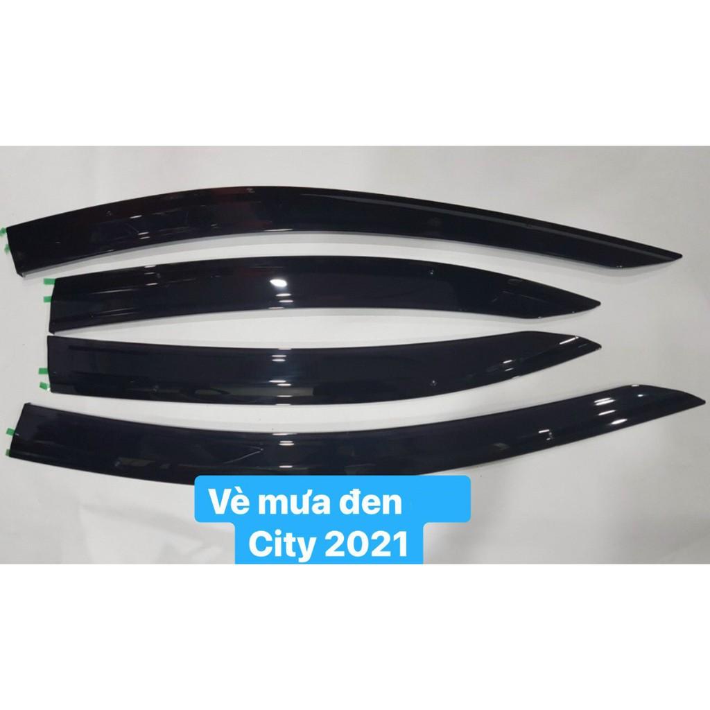 Vè Che Mưa Đen Dành Cho Xe City 2021 bộ 4 chi tiết