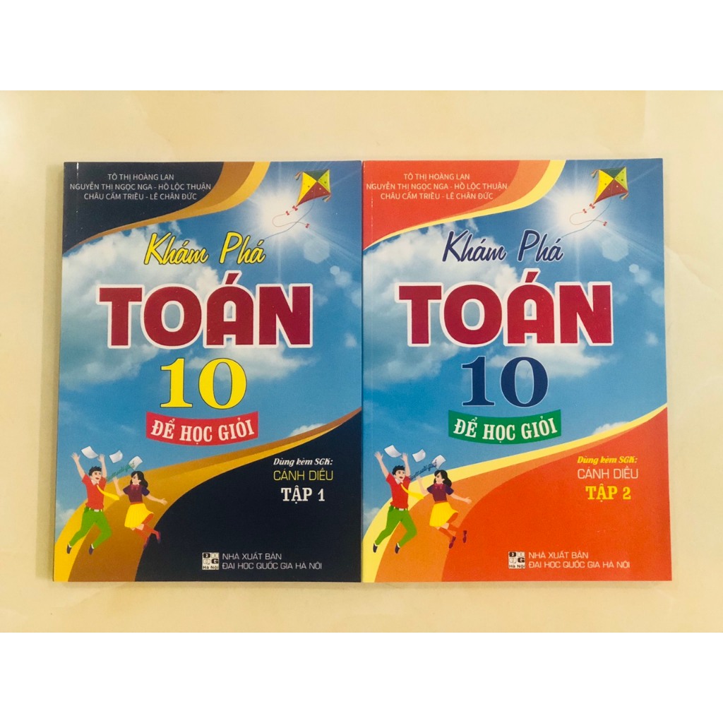 Sách - Com Bo Khám Phá Toán Lớp 10 Để Học Giỏi Tập 1 + Tập 2