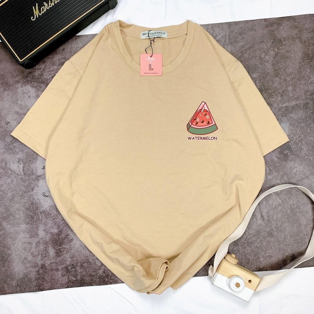 - Áo thun tay ngắn Be Yourself unisex size M L XL - WATERMELON