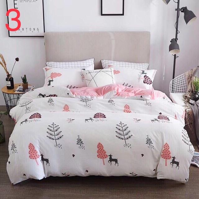 Bộ chăn ga gối đệm chất đũi giá siêu rẻ