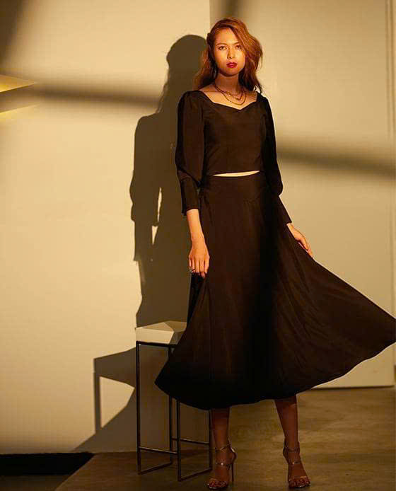 Áo Croptop Ôm Aria TOP179 thời trang thiết kế Hity