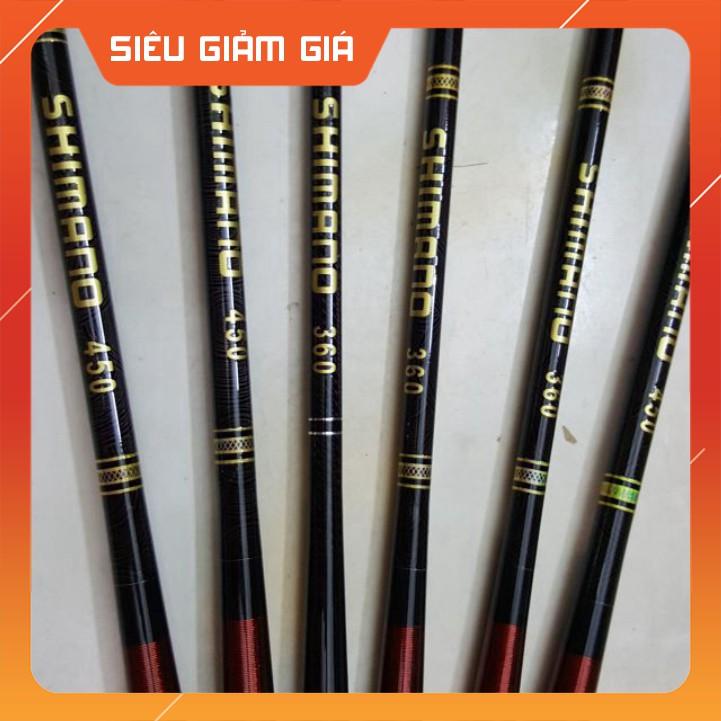 Cần Câu Đơn, Cần Câu Tay Shiamno 5H đủ size 3m6 - 6m3. Tặng Ngày bộ phụ kiện như hình - ĐỒ CÂU NGỌC HẢI