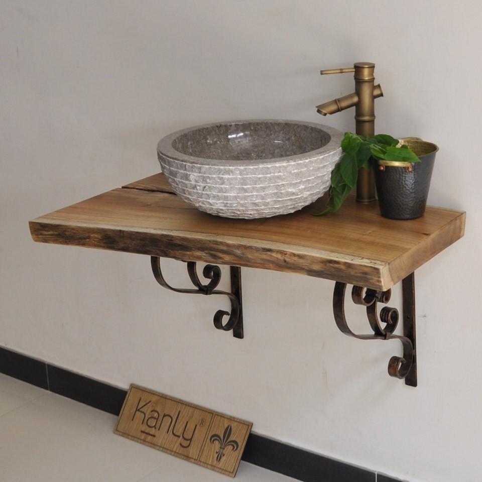 KỆ ĐỂ LAVABO GỖ