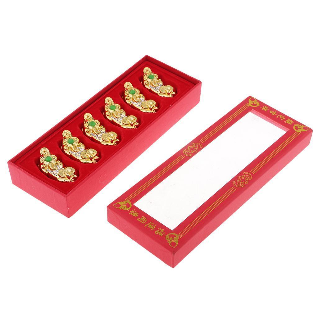 Feng Shui Fortune Wealth Chinese Golden Jin Chan Home Decoration Lucky Gifts