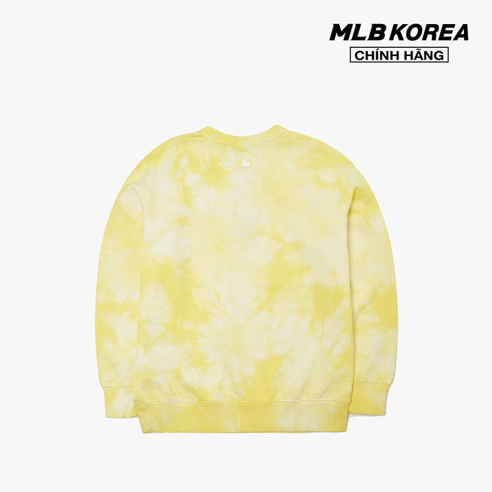 MLB - Áo sweatshirt tay dài cổ tròn Tie Dye Overfit 3AMTS0221