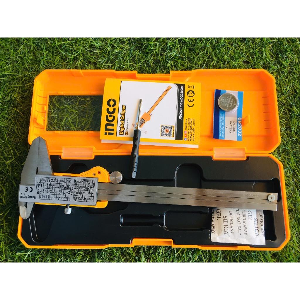 THƯỚC CẶP ĐIỆN TỬ(0-150MM) 3V INGCO HDCD28150 - HÀNG CHÍNH HÃNG