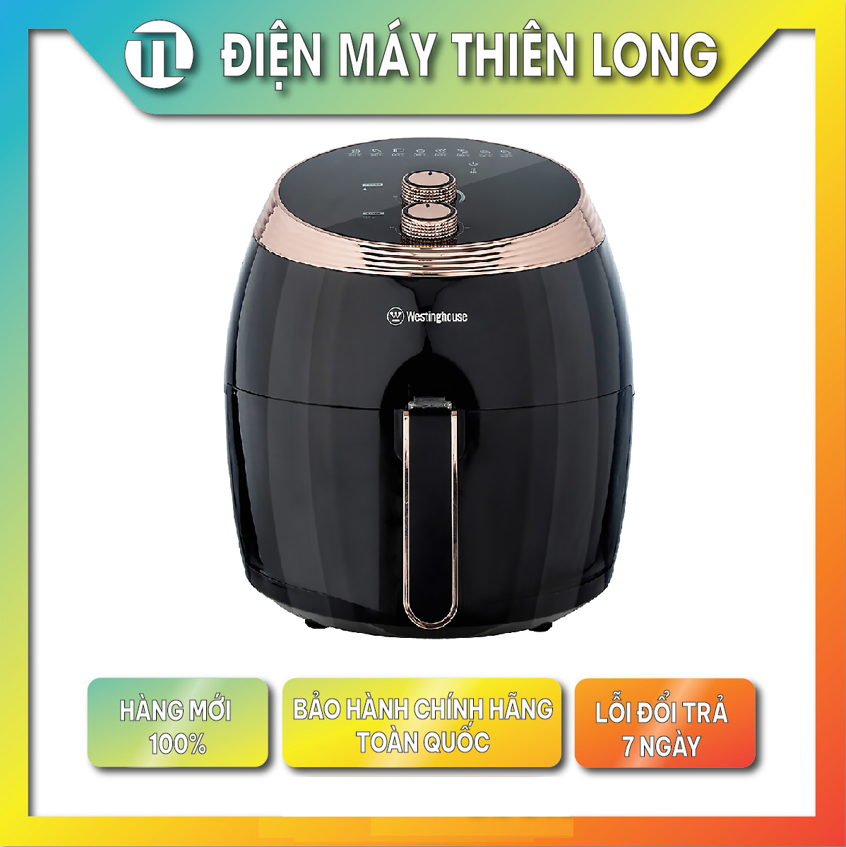 Nồi Chiên Không Dầu Westinghouse WKAFDS16 (5.5 Lít) - Hàng Chính Hãng