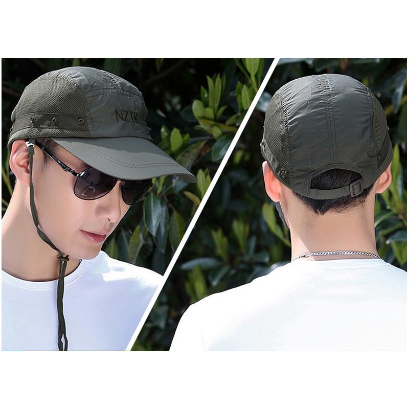 Mũ chống nắng đi câu cá - dã ngoại chống tia UV MCN01 Giao màu ngẫu nhiên