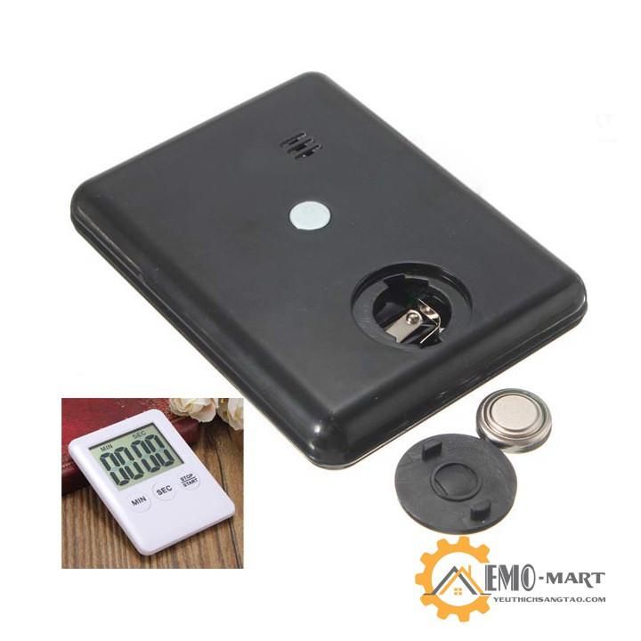 Đồng hồ bấm giờ mini ️ ️ Nhỏ gọn - Tặng kèm Pin - Âm thanh rõ ràng - Màn LCD sắc nét - Có nam châm mặt sau