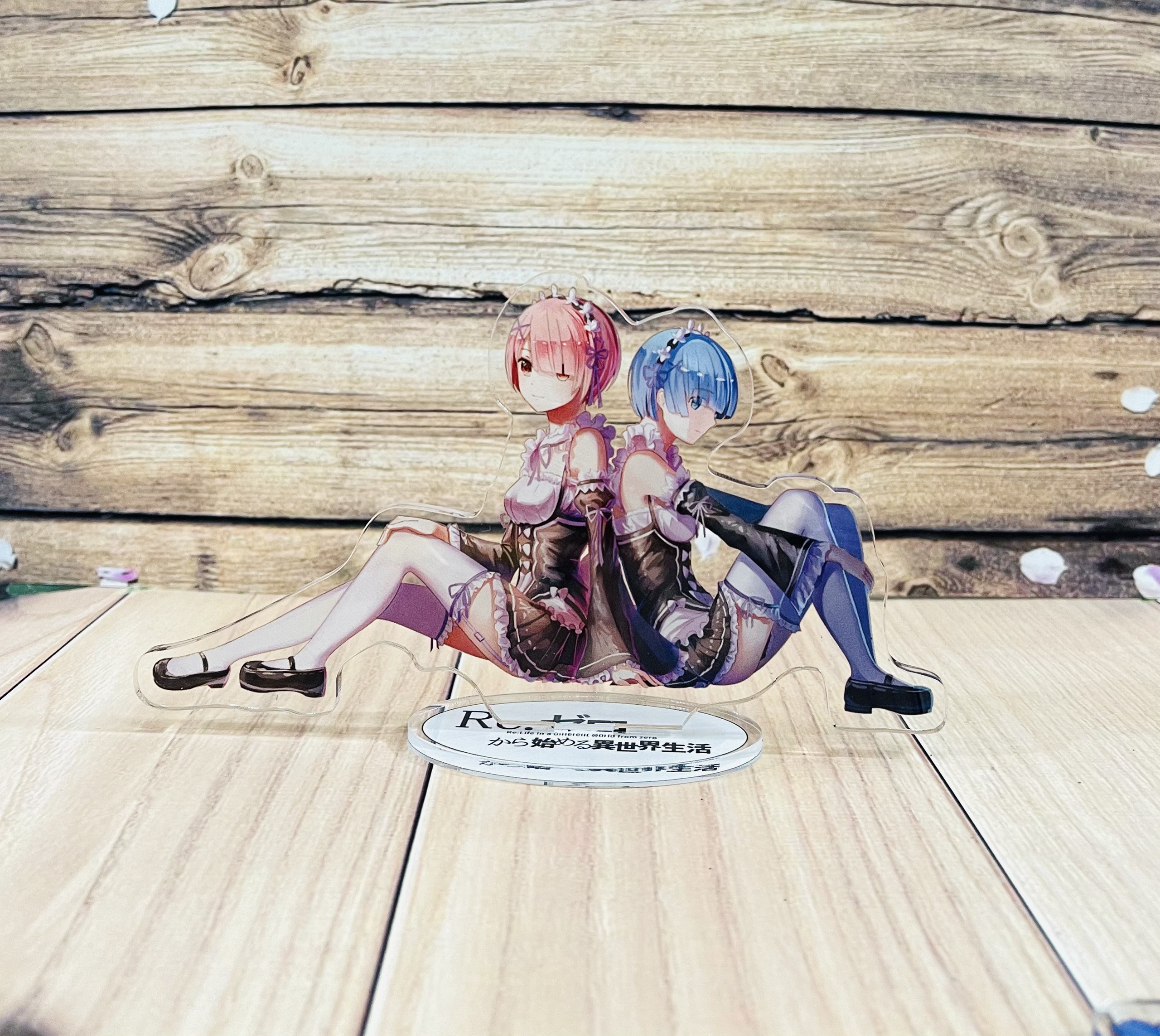 Standee Re:Zero mô hình mica trong nhiều mẫu