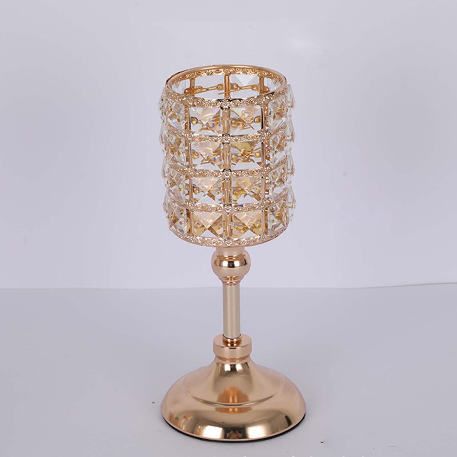 Candle Holder Candlestick Stand Tealight Holder for Wedding Holiday Party Ornament