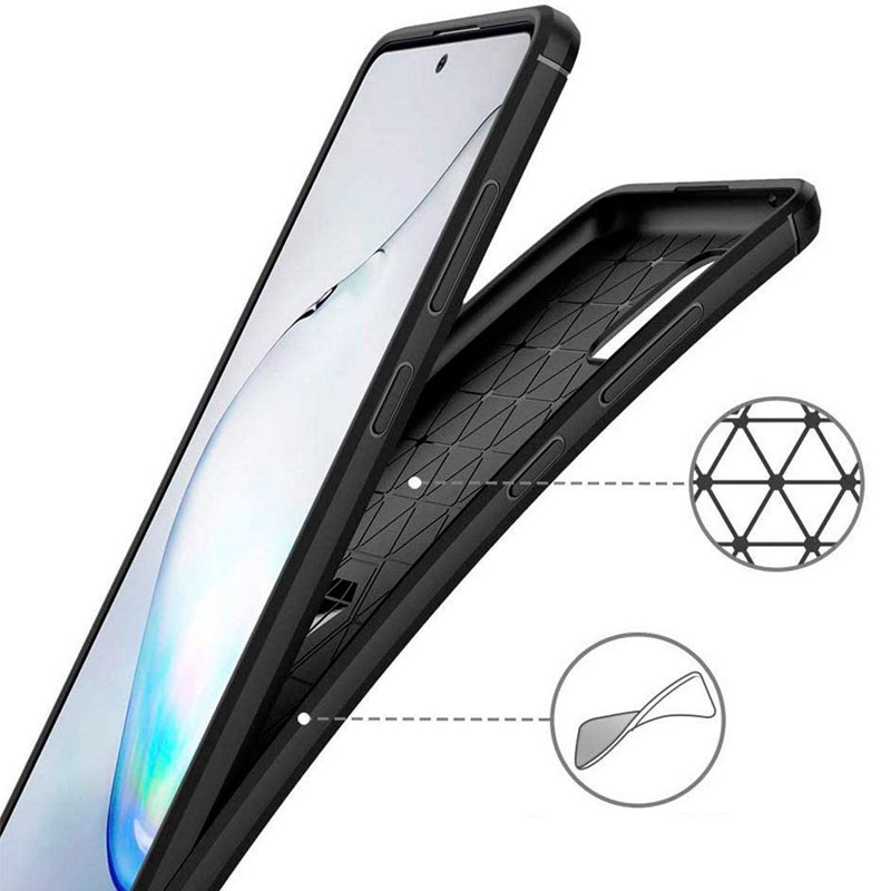 Ốp lưng chống sốc cho Samsung Galaxy Note 10 Lite hiệu Likgus (chuẩn quân đội, chống va đập, chống vân tay) - Hàng nhập khẩu