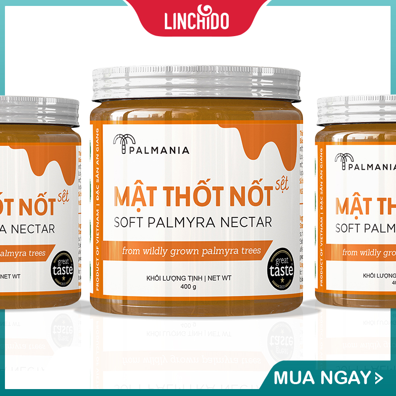 Mật thốt nốt sệt truyền thống PALMANIA | Nguyên Chất, Tự Nhiên
