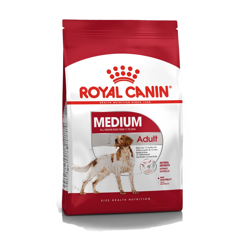 Thức Ăn Cho Chó Royal Canin Medium Adult 4Kg