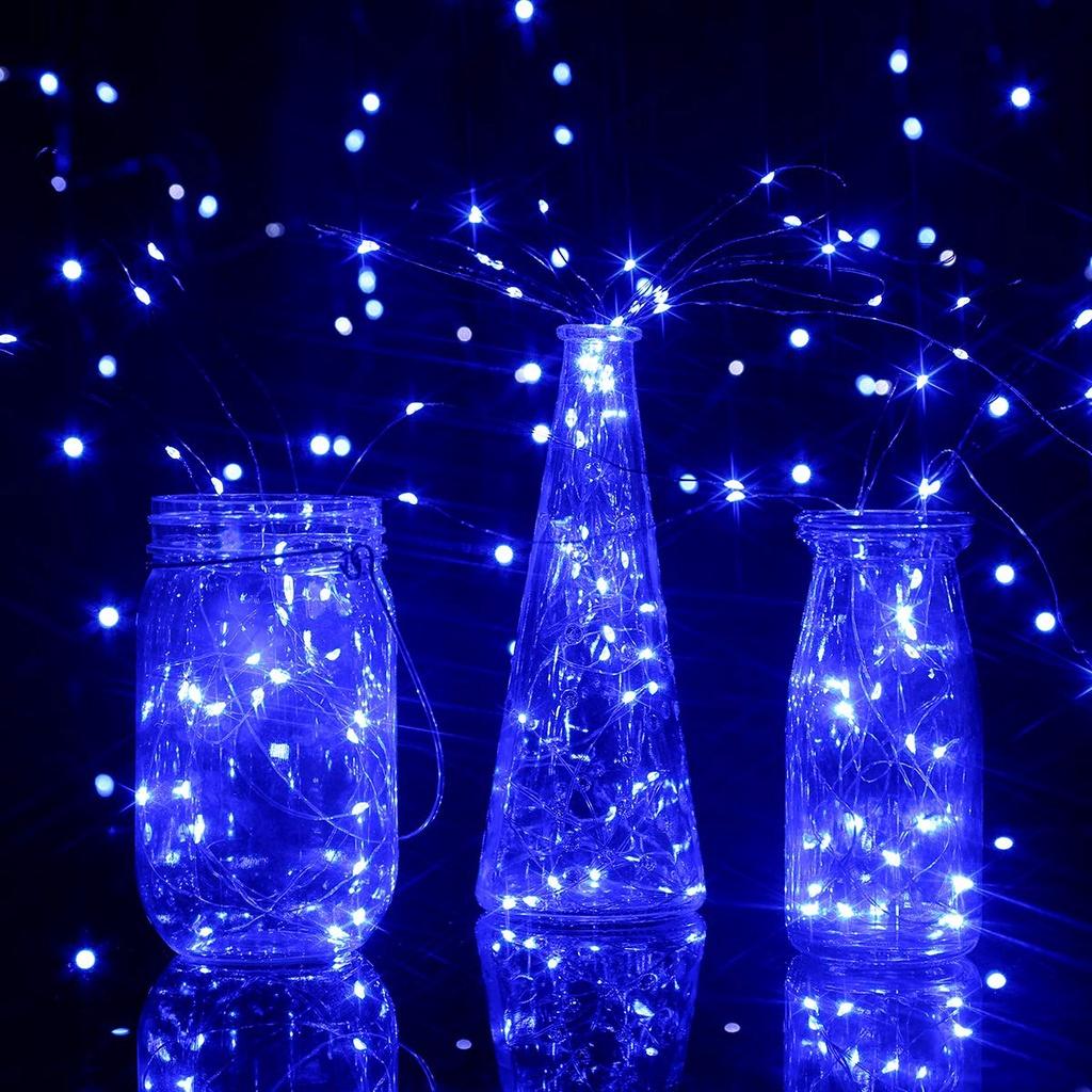 Dây Đèn LED Bằng Đồng Sử Dụng Pin Dùng Trang Trí Nhà Cửa