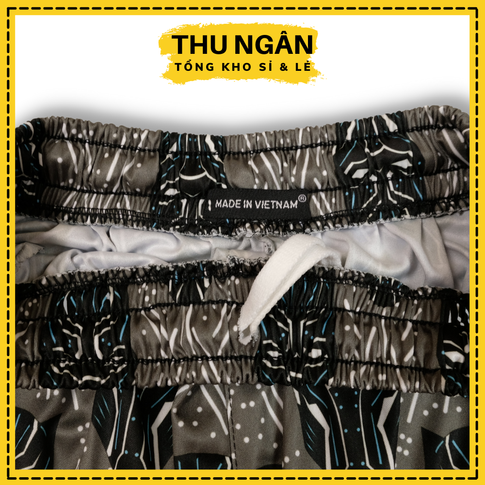 Quần Đùi Thun Unisex Cho Nam Nữ Chất Đẹp Cao Cấp Mặc Nhà 20038