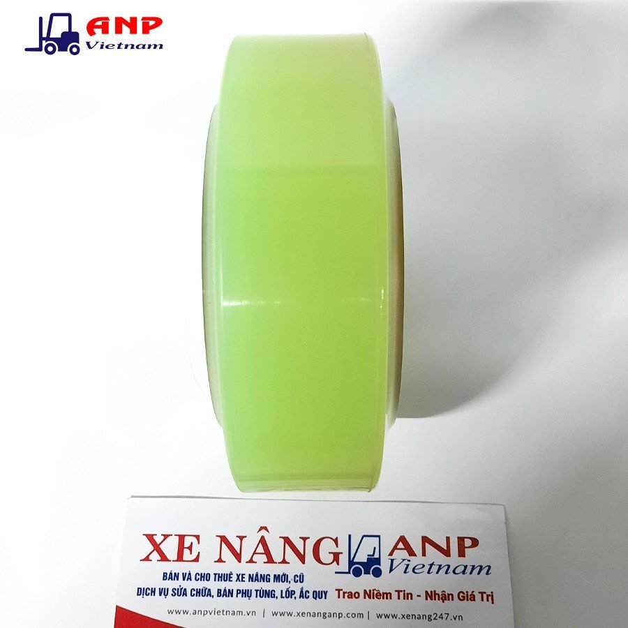 Bánh xe cân bằng PU 204×76 OMC cho xe nâng điện