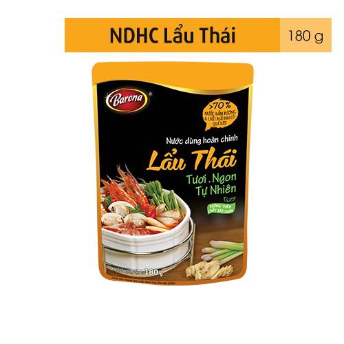 Combo 1 Gói Lẩu Thái BARONA và 1 Gói Xốt Muối Kim Chi Hàn Quốc BARONA