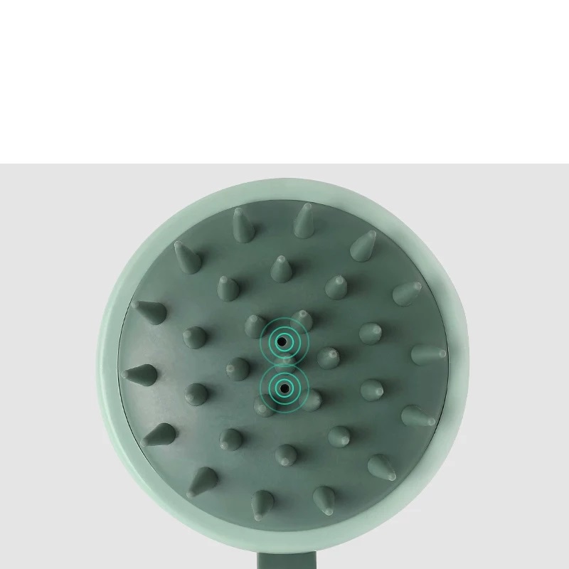 Lược Gội Đầu Massage Silicon - Massage da đầu - Giảm rụng tóc - Kích thích mọc tóc + Tặng kèm móc treo siêu dính
