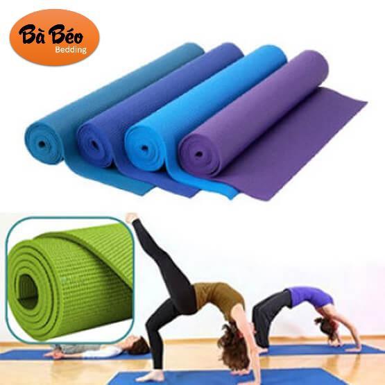 Thảm tập yoga yoga pilates ( Tặng kèm túi đựng thảm