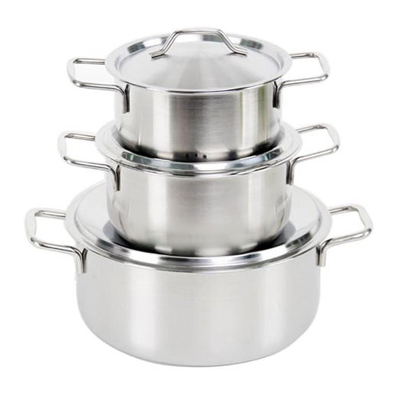 Bộ nồi 3 cái INOX Cao Cấp