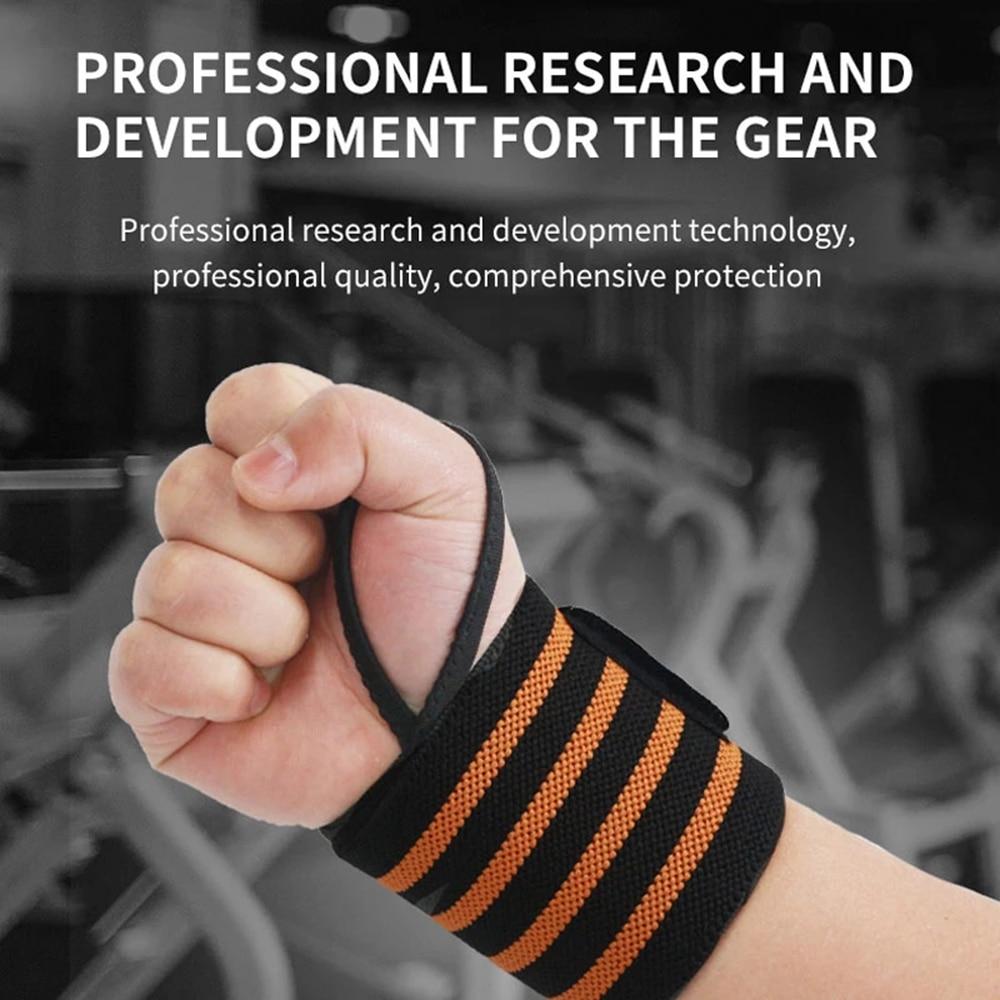 Tập thể dục Nâng tập thể dục Nâng tập thể dục chéo Huấn luyện chéo 1PCS Fitness Padded Thumb Brace Dây đeo tay hỗ trợ tay đeo tay Color: Orange
