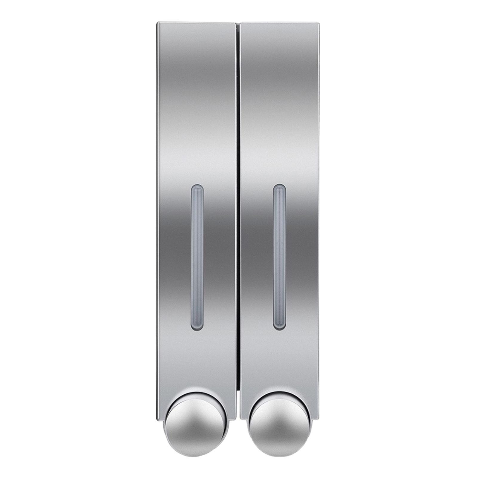 2x Bathroom Soap Dispenser Shower Shampoo Gel Pump Bottle Home Hotel Cafe