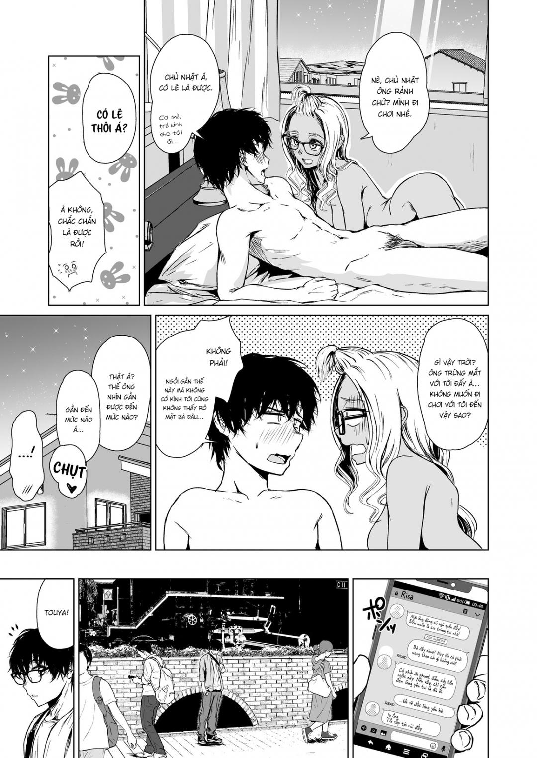 mối quan hệ một tuần dài giữa nàng gyaru và chàng hướng nội chapter 1 51