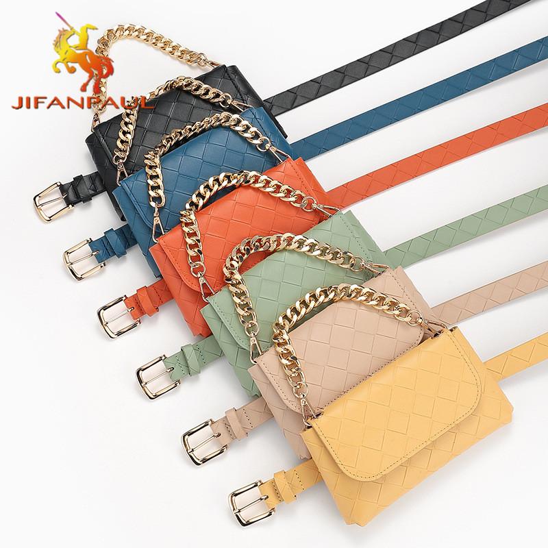 2021 Phụ Nữ Thời Trang Túi Thắt Lưng Hông Nữ Đơn Giản Nữ Tặng Dây Túi Điện Thoại Túi Xách Cho Nữ Áo Gói ví Nữ Ins