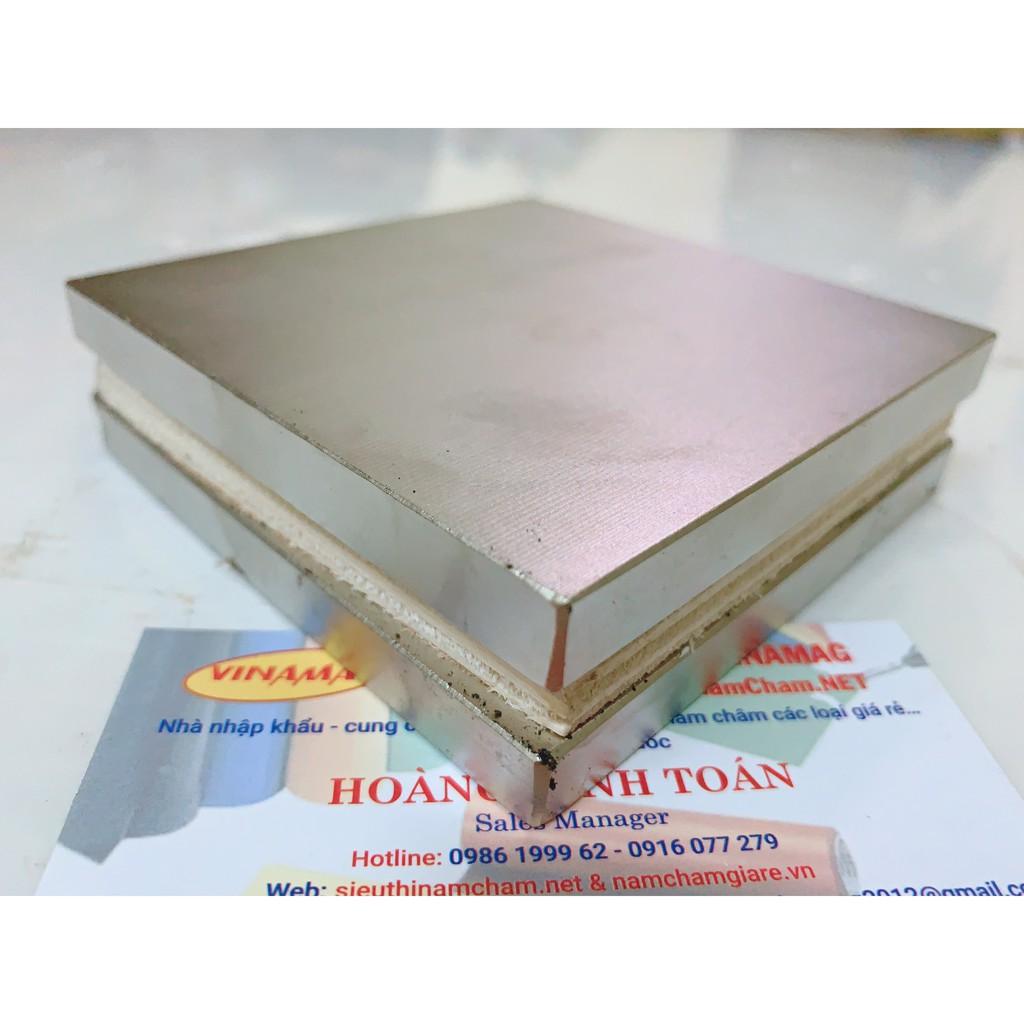 Nam châm hình vuông , nam châm vuông 100x100x20mm
