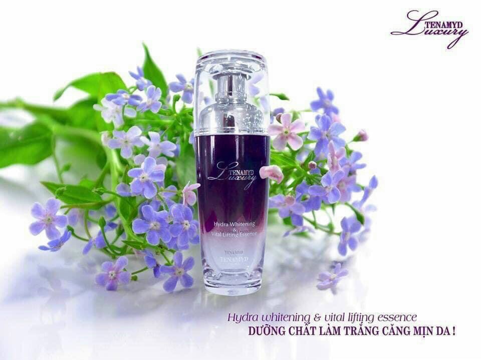 Dưỡng Chất Làm Trắng Căng Mịn Da TENAMYD Luxury Hydra Whitening & Vital Lifting Essence 35ml