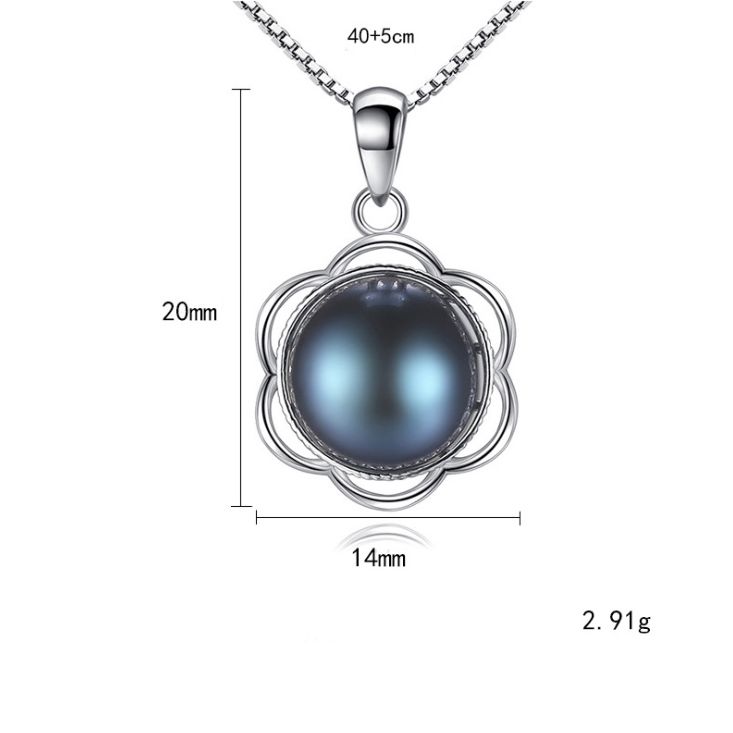 Dây Chuyền Ngọc Trai Tự Nhiên M1464 Bảo Ngọc Jewelry (Bạc S925)